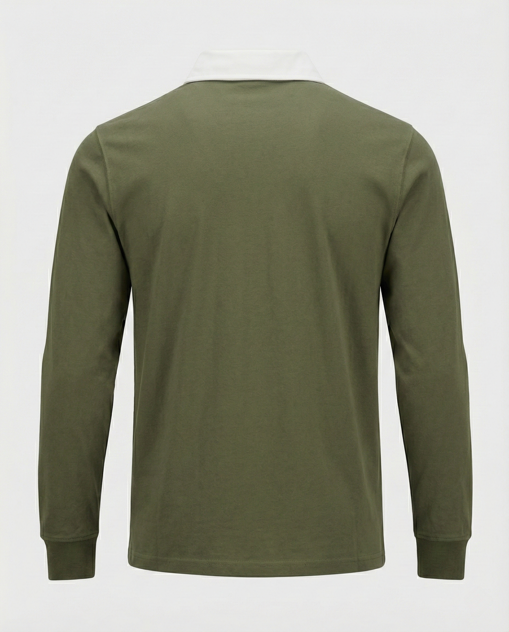 Olive Green Rugby Polo Shirt