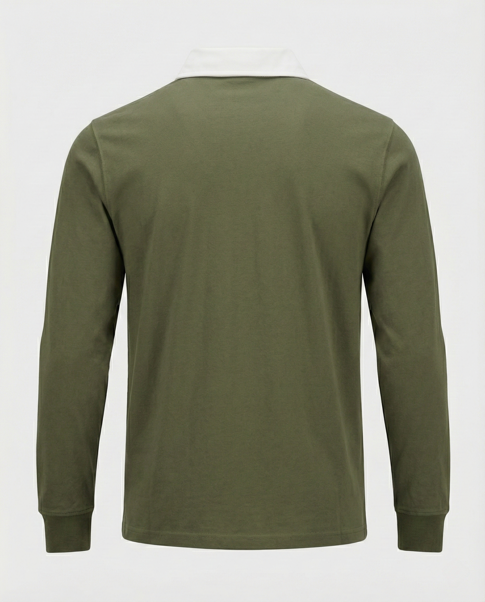 Olive Green Rugby Polo Shirt